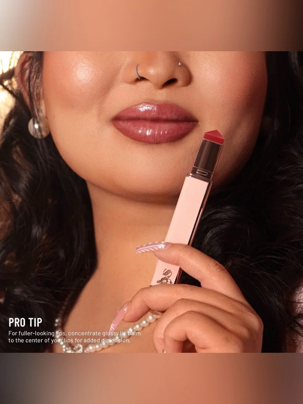 🌹 LYS BEAUTY Speak Love Lip-Plumping Glossy Lip Balm - TRUTHFUL